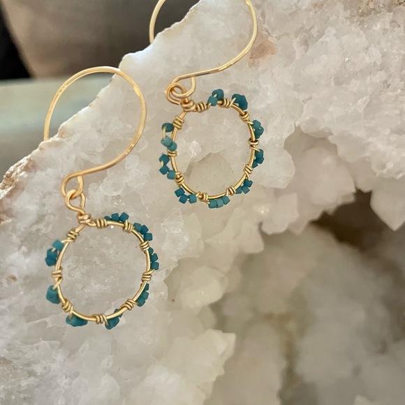 Custom Czech bead bracelet and earring set - Mother’s Day present approved - Picture 4 of 6